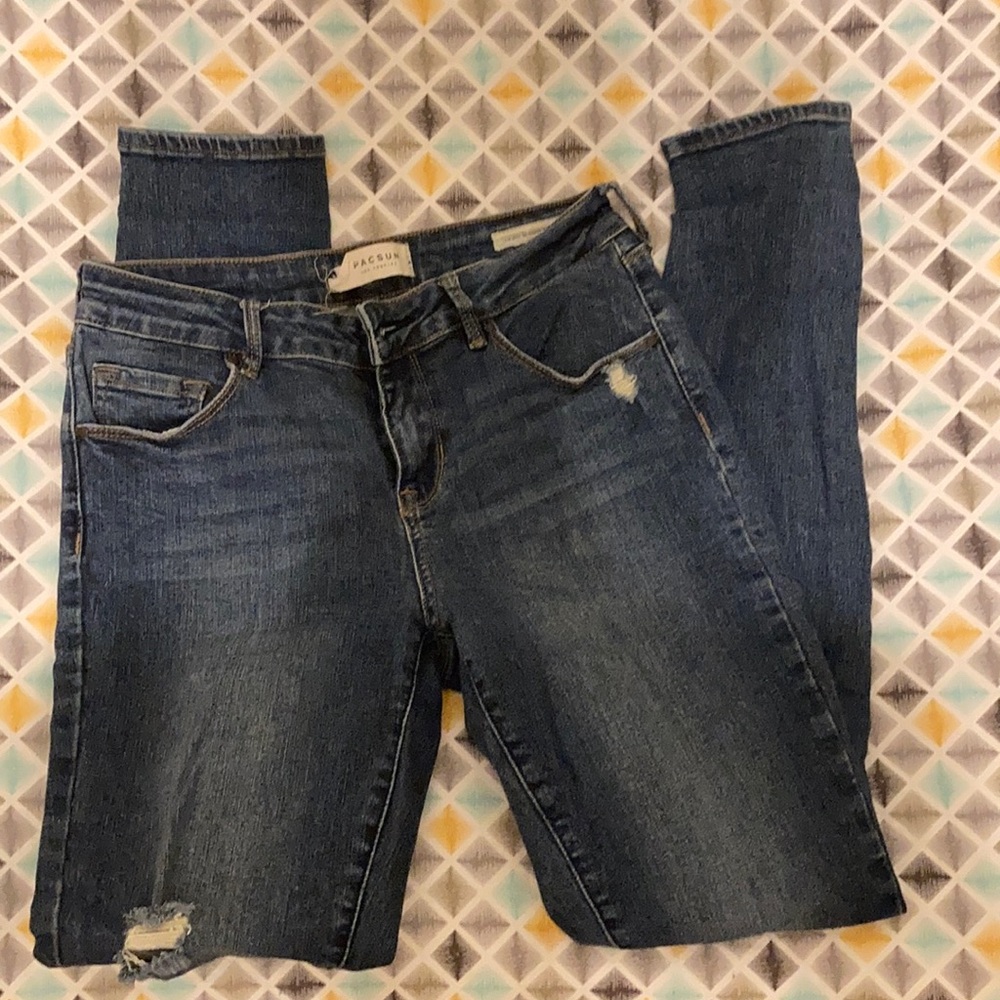 Pacsun low rise skinny jeans